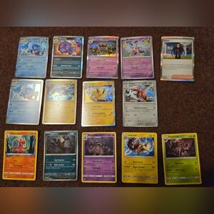 Pokemon Star Cards Lot Of 14